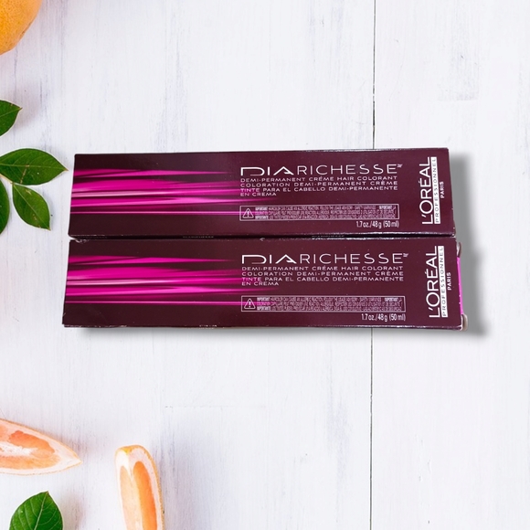 L'Oreal Professionnel DIARichesse 2 Tubes Ammonia-Free 4.26/4VR Eggplant - Picture 3 of 16